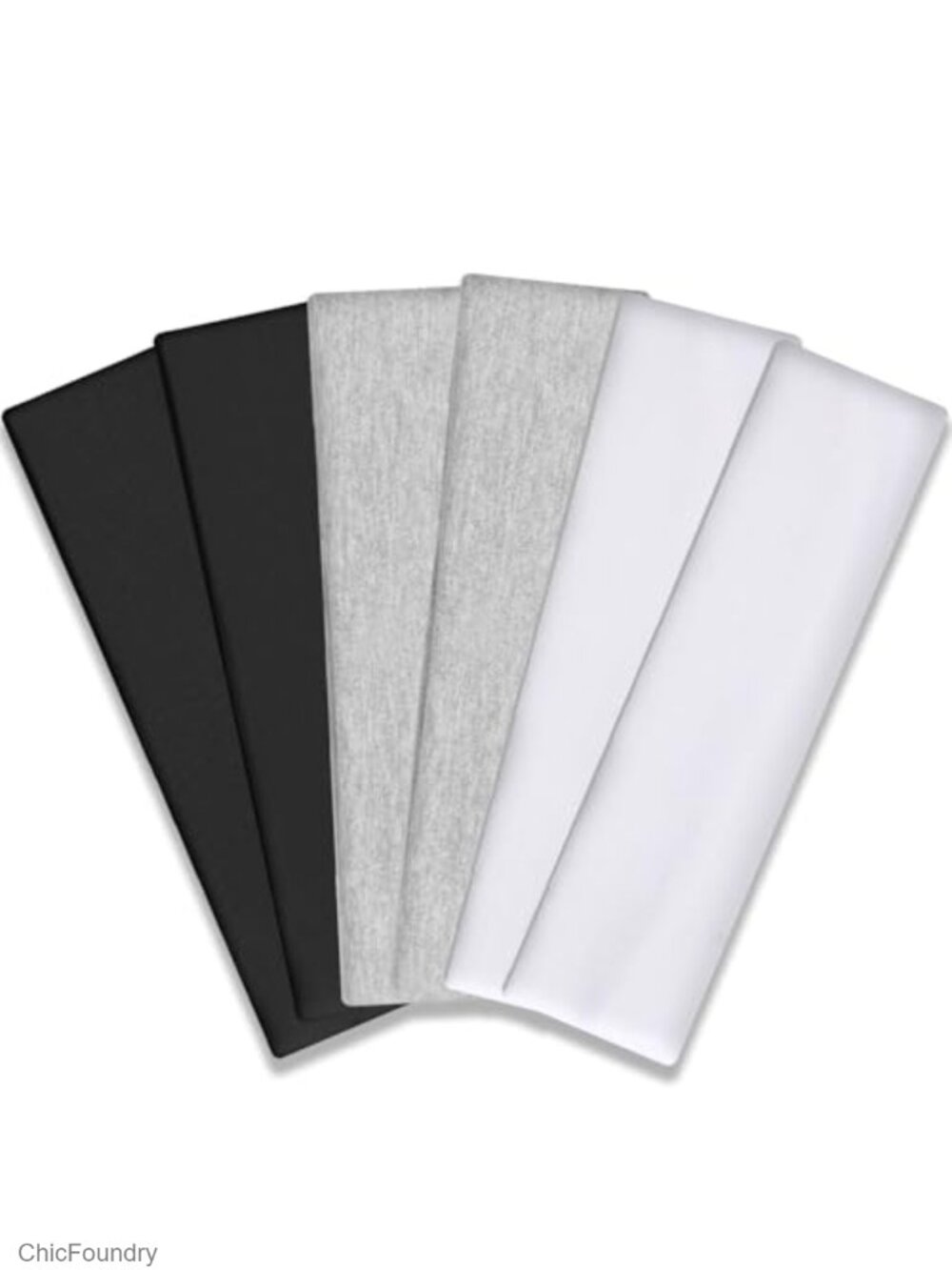 IVARYSS Workout Headbands for Women Non Slip Stretchy Yoga Running Sport 6 Pack
